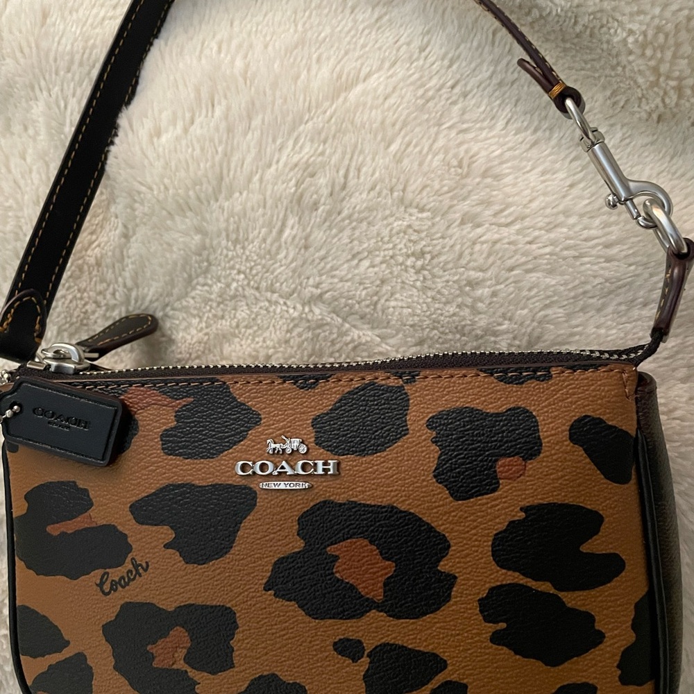Coach Nolita 19 Leopard Print  Bag